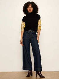 Sanctuary - Mock Neck Sweater Shell in Black