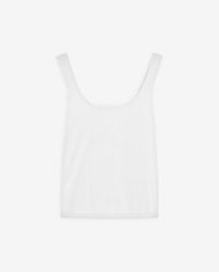 YERSE - Square Neck Top in Ecru