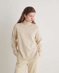 YERSE - Sweater in Ecru