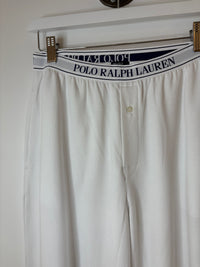 Polo By Ralph Lauren - Club Terry PJ set in White Cloud