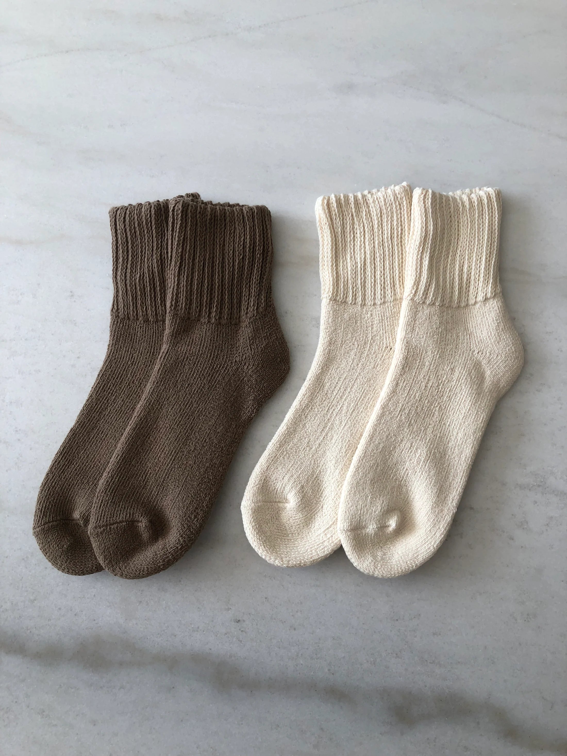 Billy Bamboo - Pack of Two Super Terry Ankle Socks