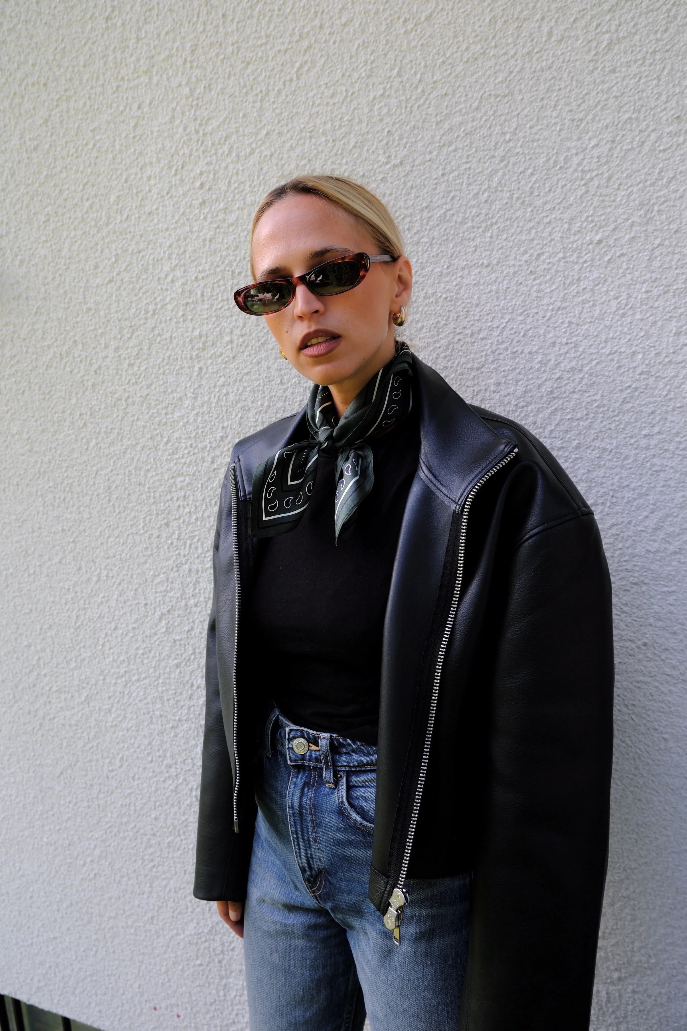 lescarf - Paisley Scarf in Green