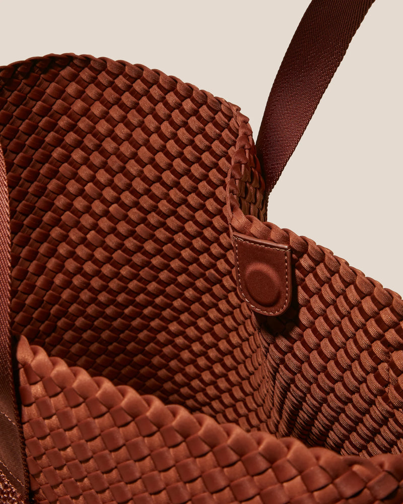 NAGHEDI - Tulum Large Tote - Adobe