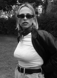 lescarf - Cotton Paysley Scarf in Brown