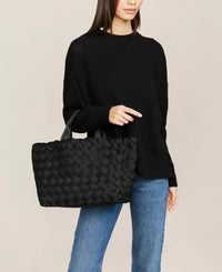 NAGHEDI - Tangier Medium Tote in Onyx