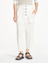 Sarah Pacini - Urban Safari Pants in Off White