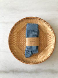 Billy Bamboo - Ribbed Cotton High Socks