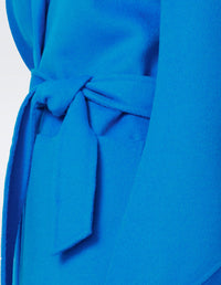 Diane Von Furstenberg - Nene Wool Coat in Bright Blue