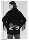 La Petite Francaise - Moustache Coat in Black