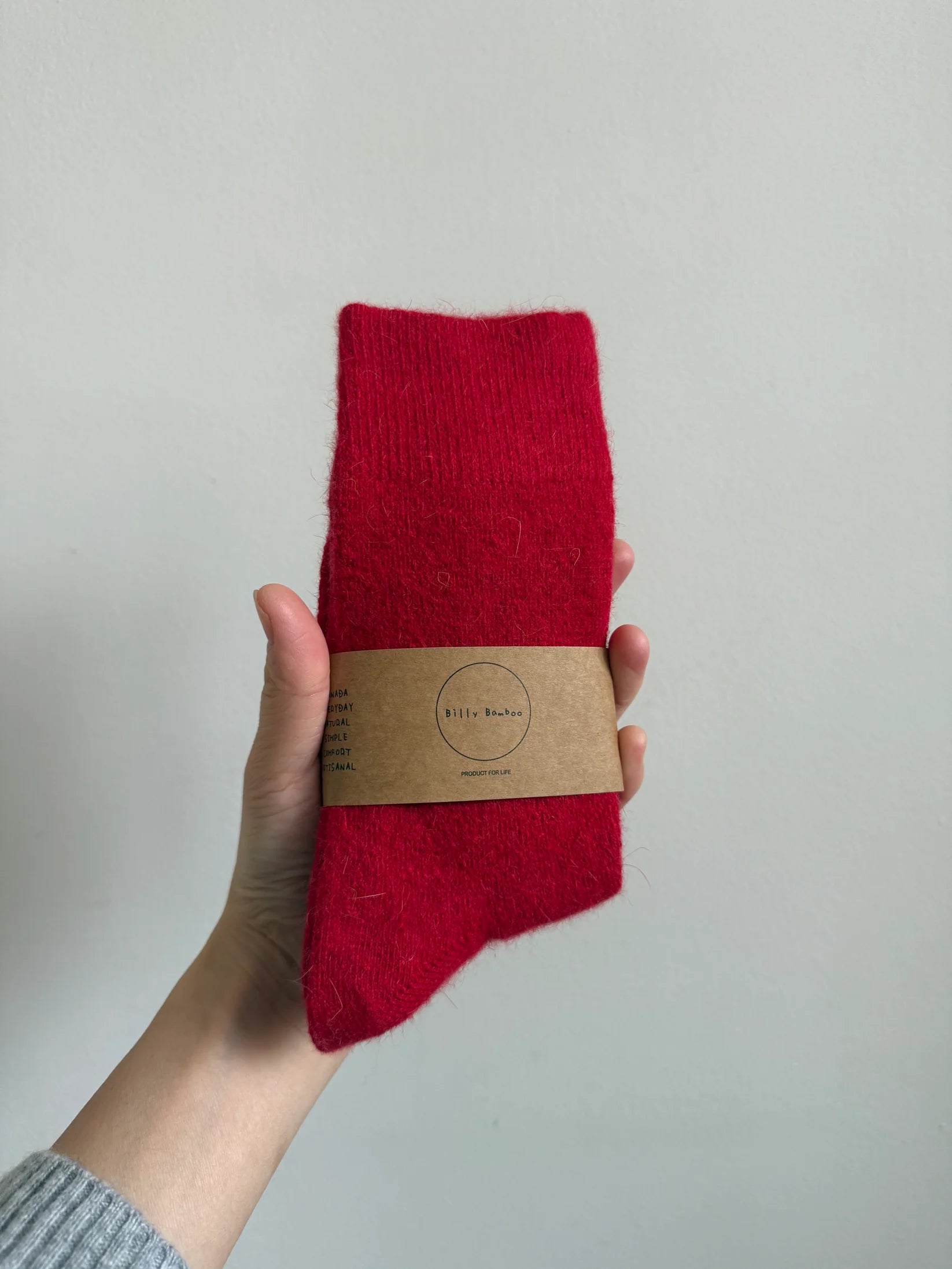 Billy Bamboo - Fluffy Angora Socks