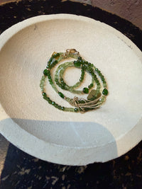 Studio Skanda by Mary Wakefield - Chrome Diopside with Peridot Necklace