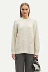 Samsøe Samsøe -  Sadene Sweater in Turtledove