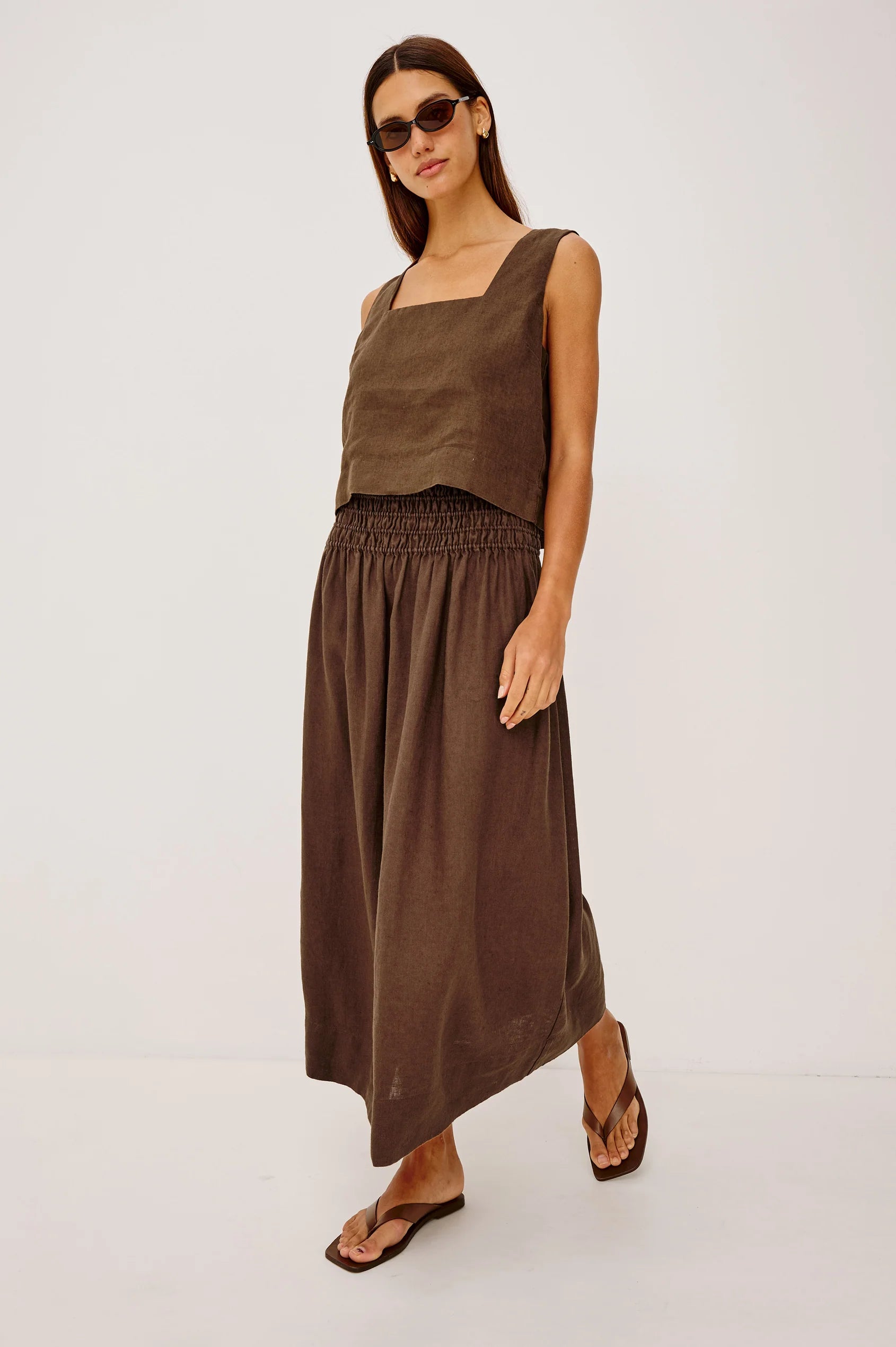 Rails - Alessa Linen Skirt