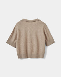 Sofie Schnoor - AMALYSW  Knit Blouse in Brown Melange