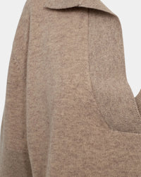 Sofie Schnoor - AMALYSW  Knit Blouse in Brown Melange