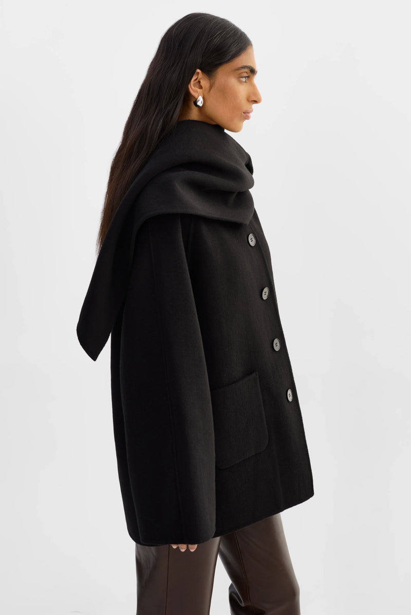 LAMARQUE - Anca - Wool Scarf Jacket