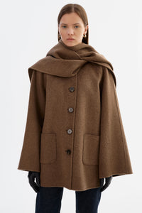 LAMARQUE - Anca - Wool Scarf Jacket
