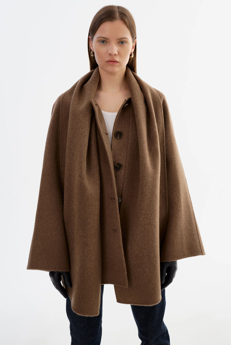 LAMARQUE - Anca - Wool Scarf Jacket