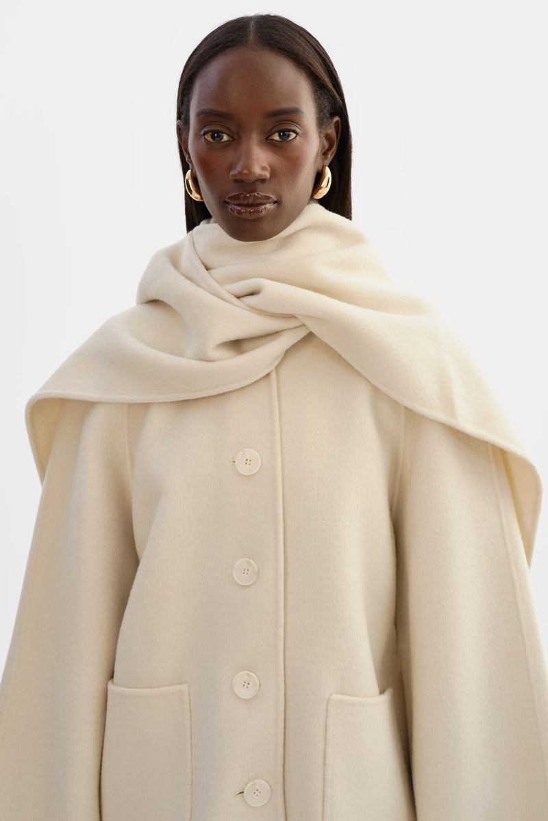 LAMARQUE - Anca - Wool Scarf Jacket
