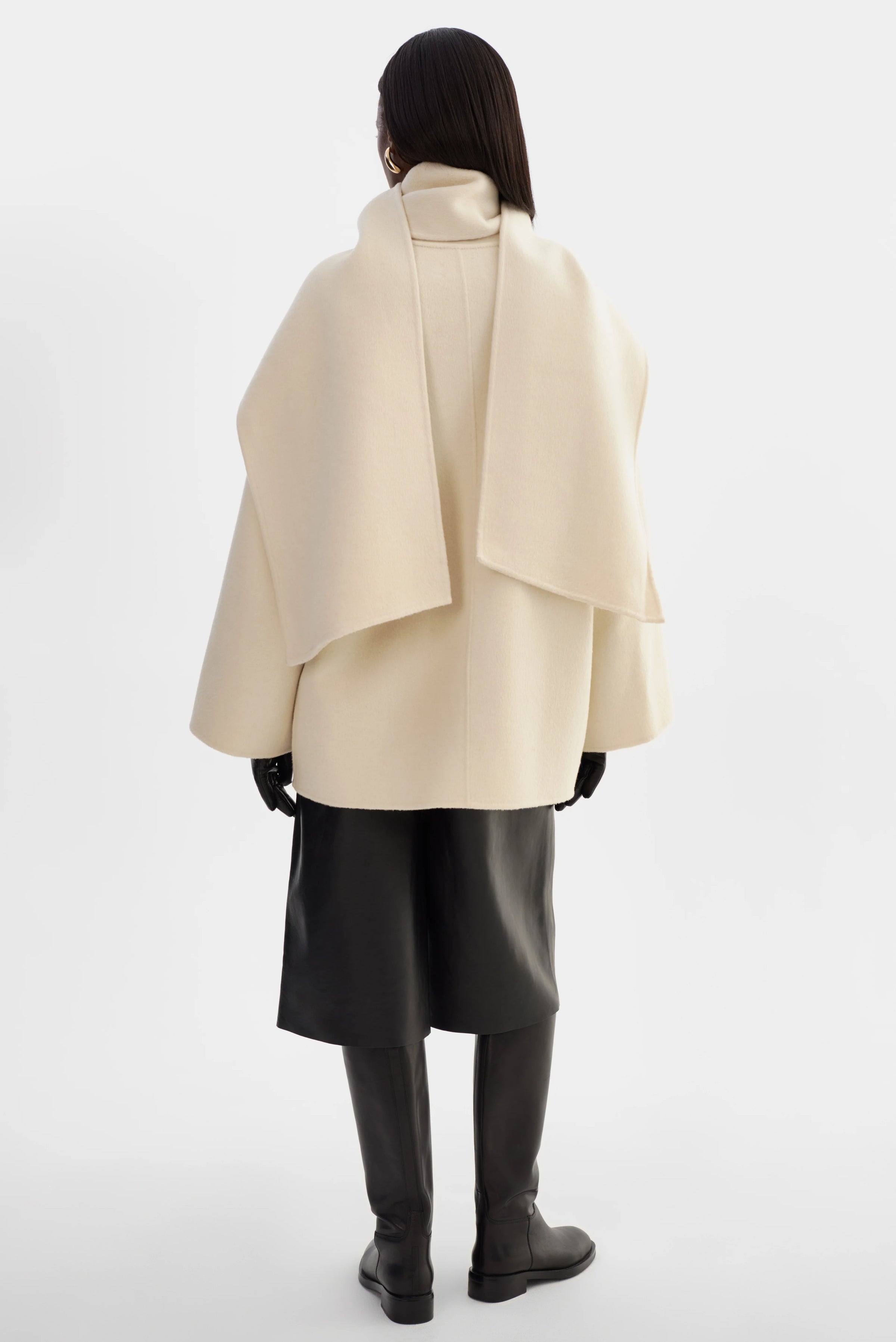 LAMARQUE - Anca - Wool Scarf Jacket