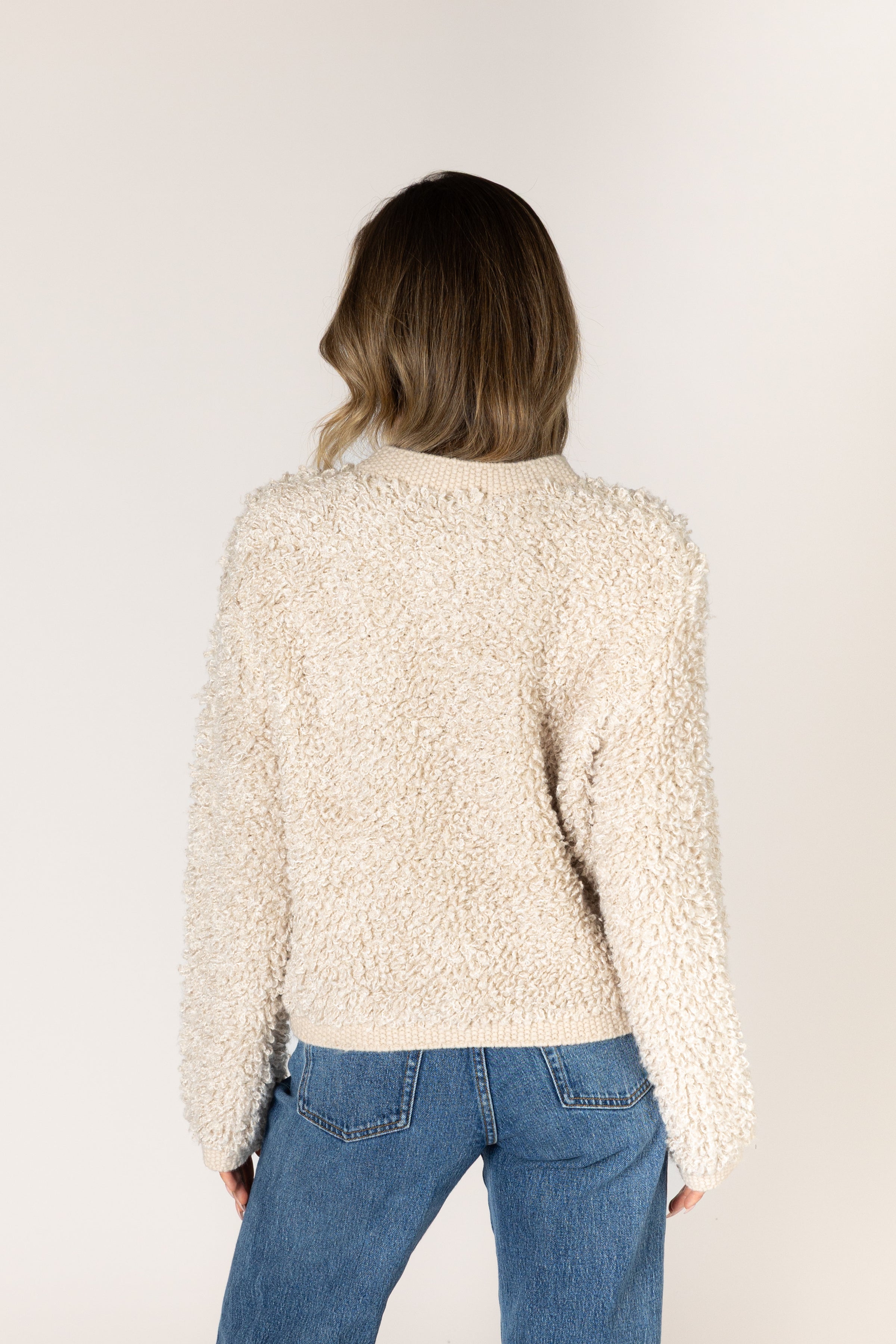 Lyla & Luxe - Anika - Novelty Jacket in Papyrus