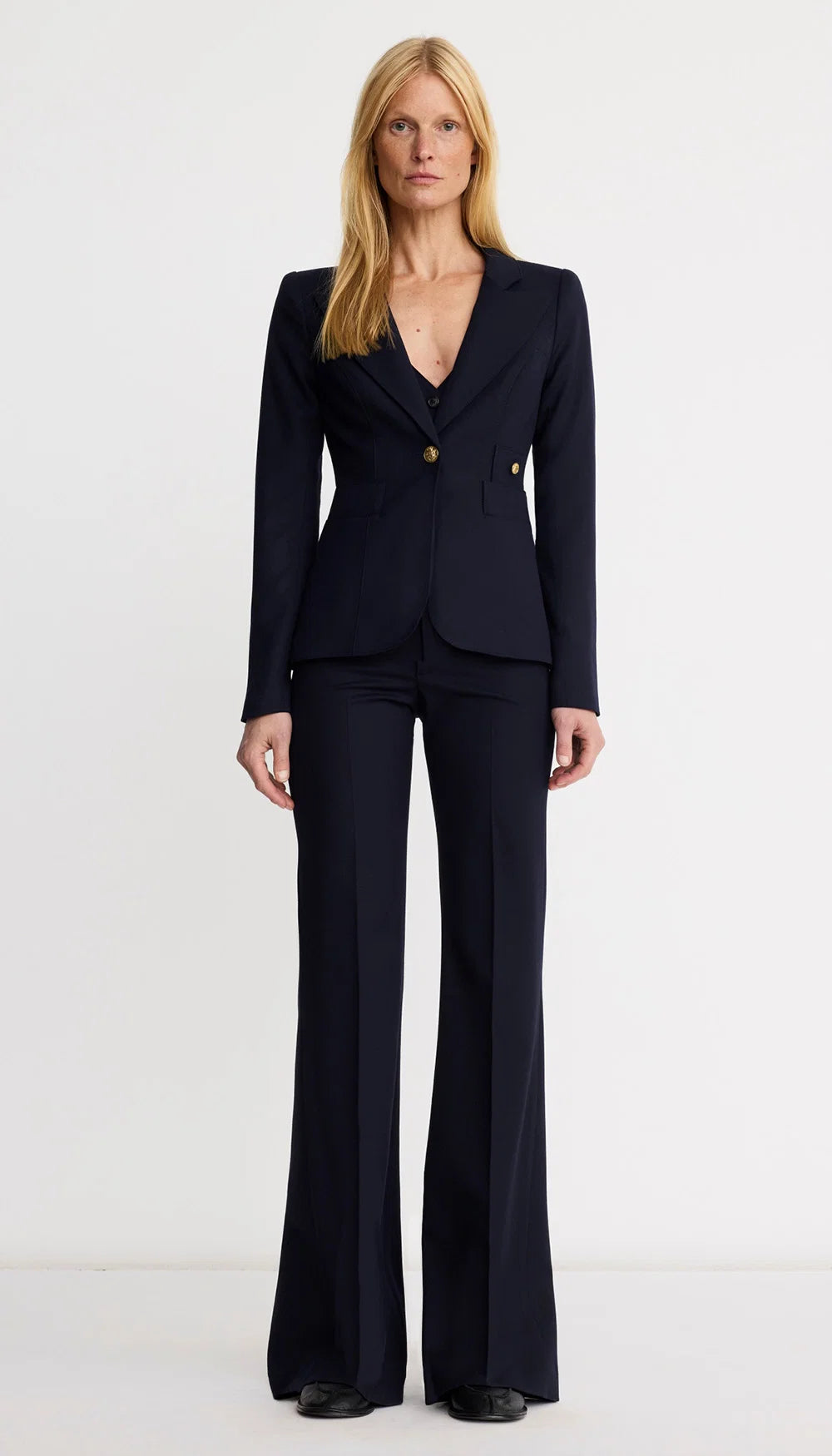 Smythe - Lisbon Straight Leg Pant - Deep Navy