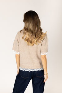 Lyla & Luxe - Ava - Must Have Short Sleeve Sweater in Hemlock