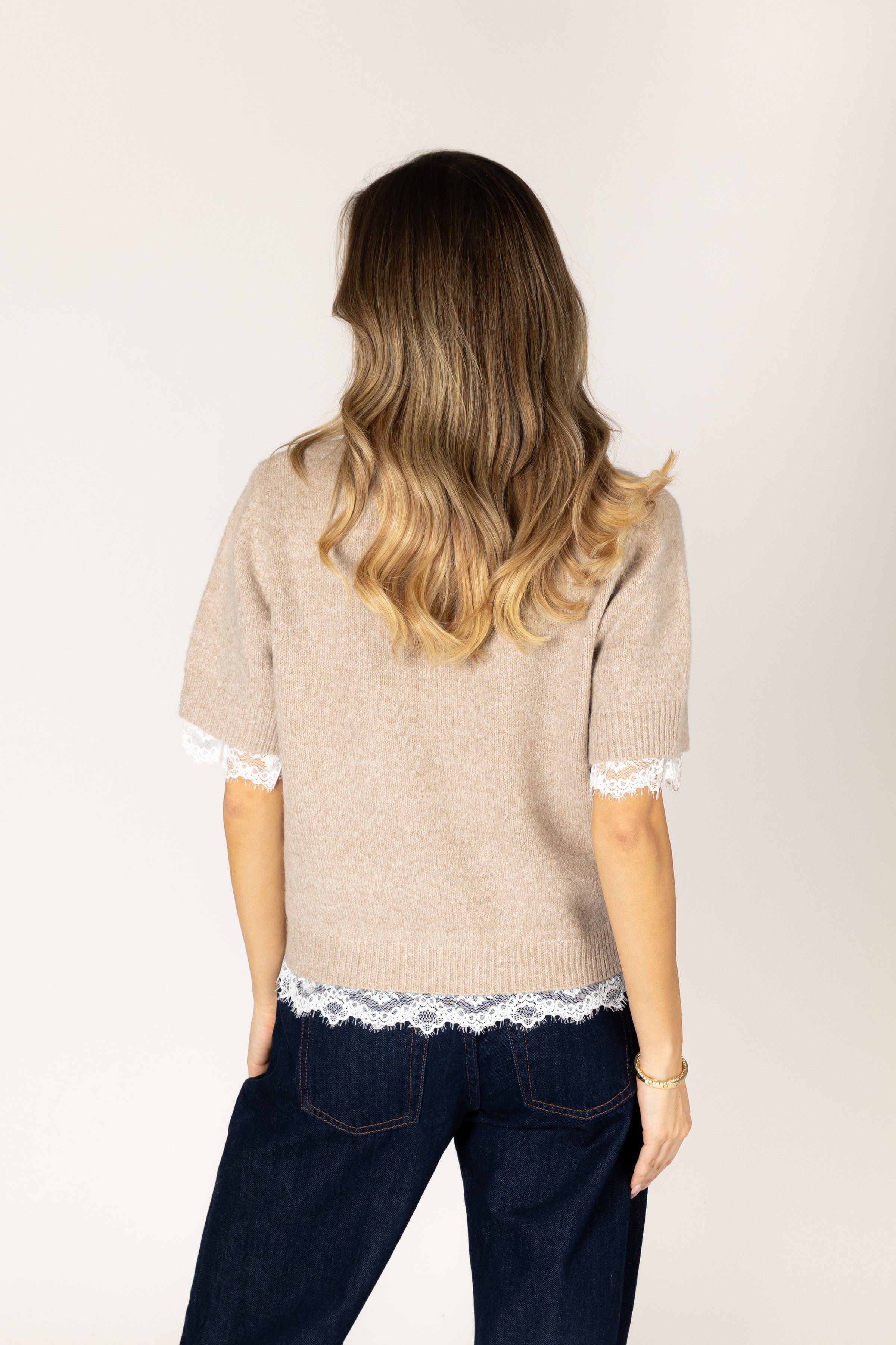 Lyla & Luxe - Ava - Must Have Short Sleeve Sweater in Hemlock