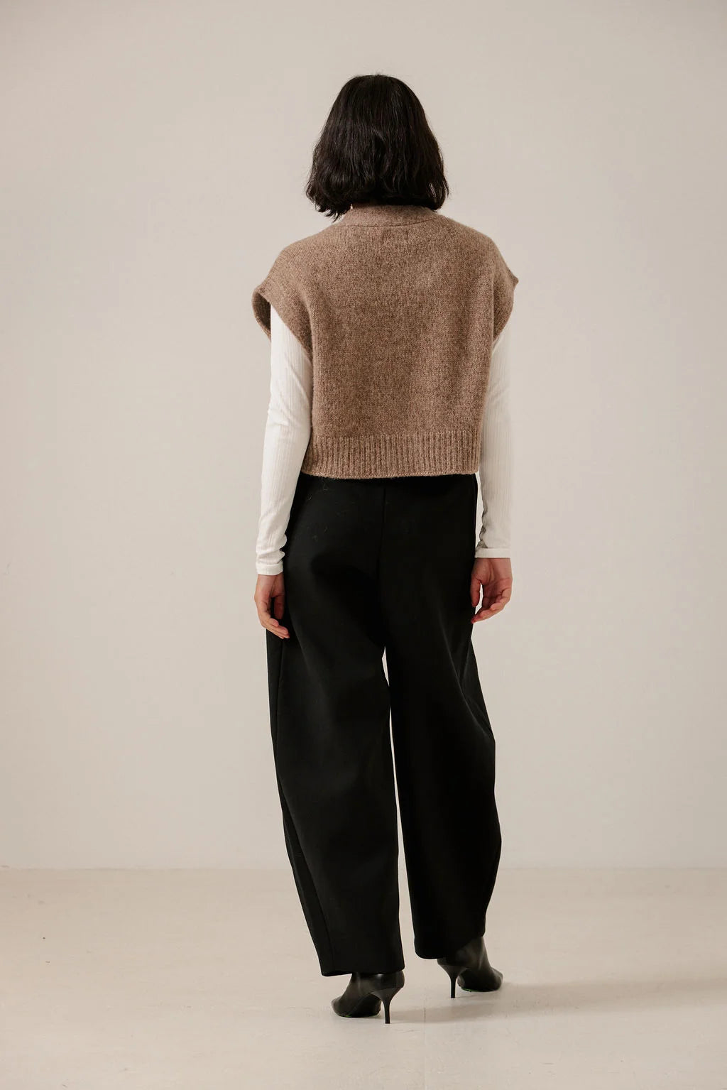 BARE Knitwear - Alpaca Button Down Vest