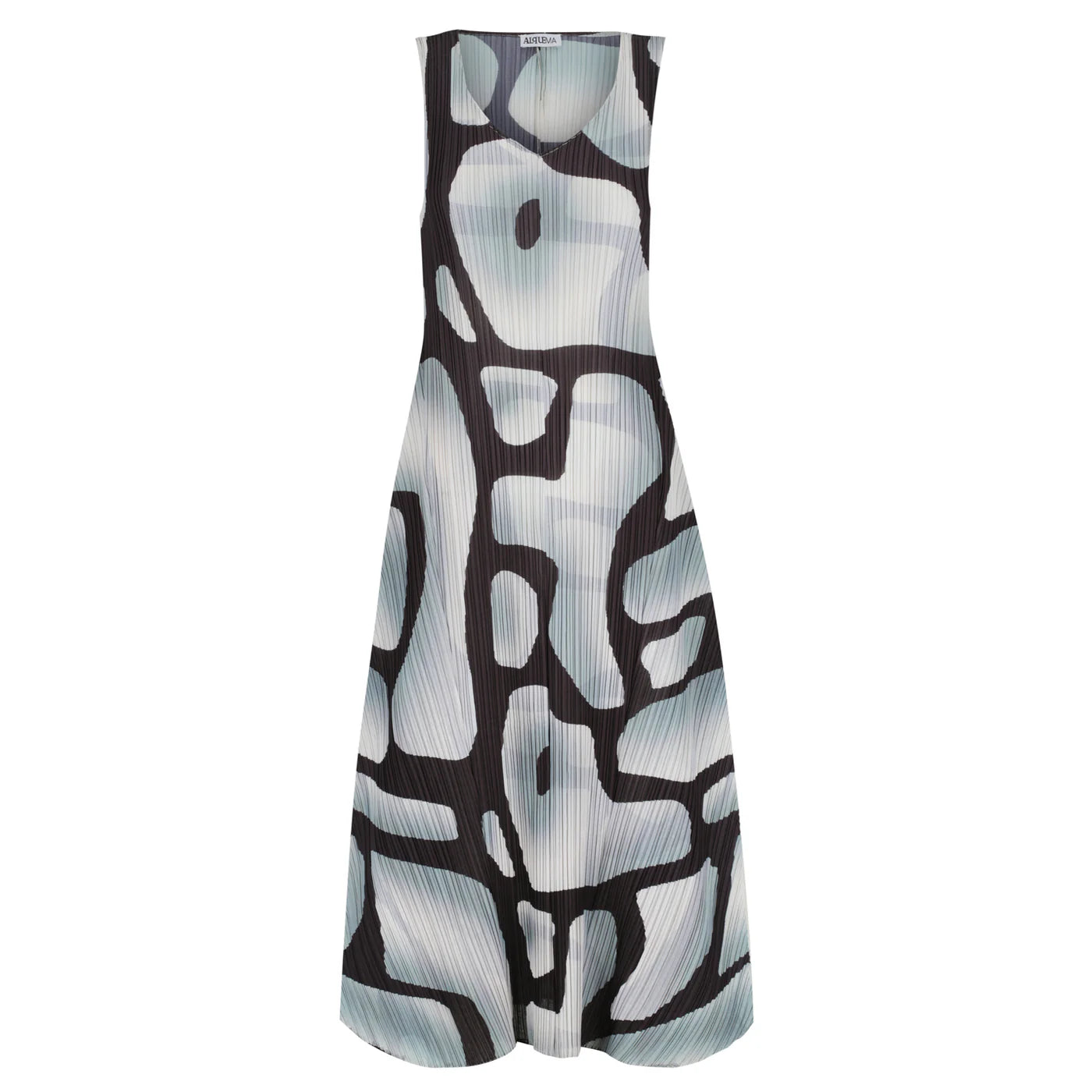 Alquema - Long Print Estrella Dress