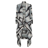 Alquema - Collare Print Coat