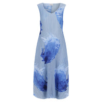 Alquema - Long Print Estrella Dress