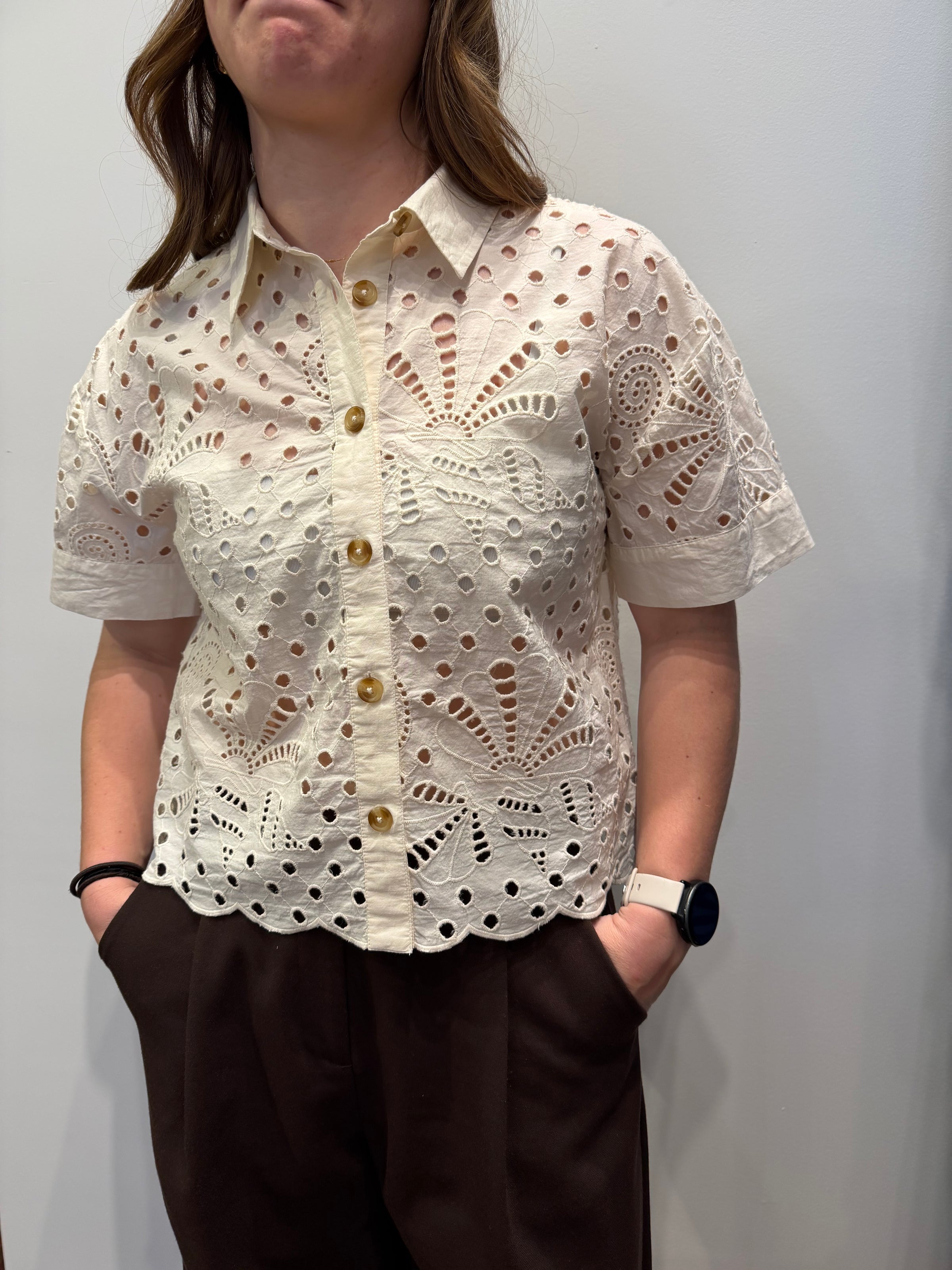 Louizon - Nissim Blouse in Ecru