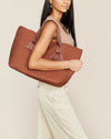 NAGHEDI - Tulum Large Tote - Adobe