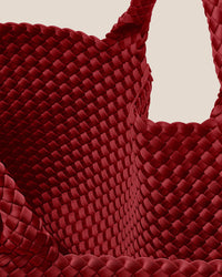 NAGHEDI - St Barths Large Tote - Rosso