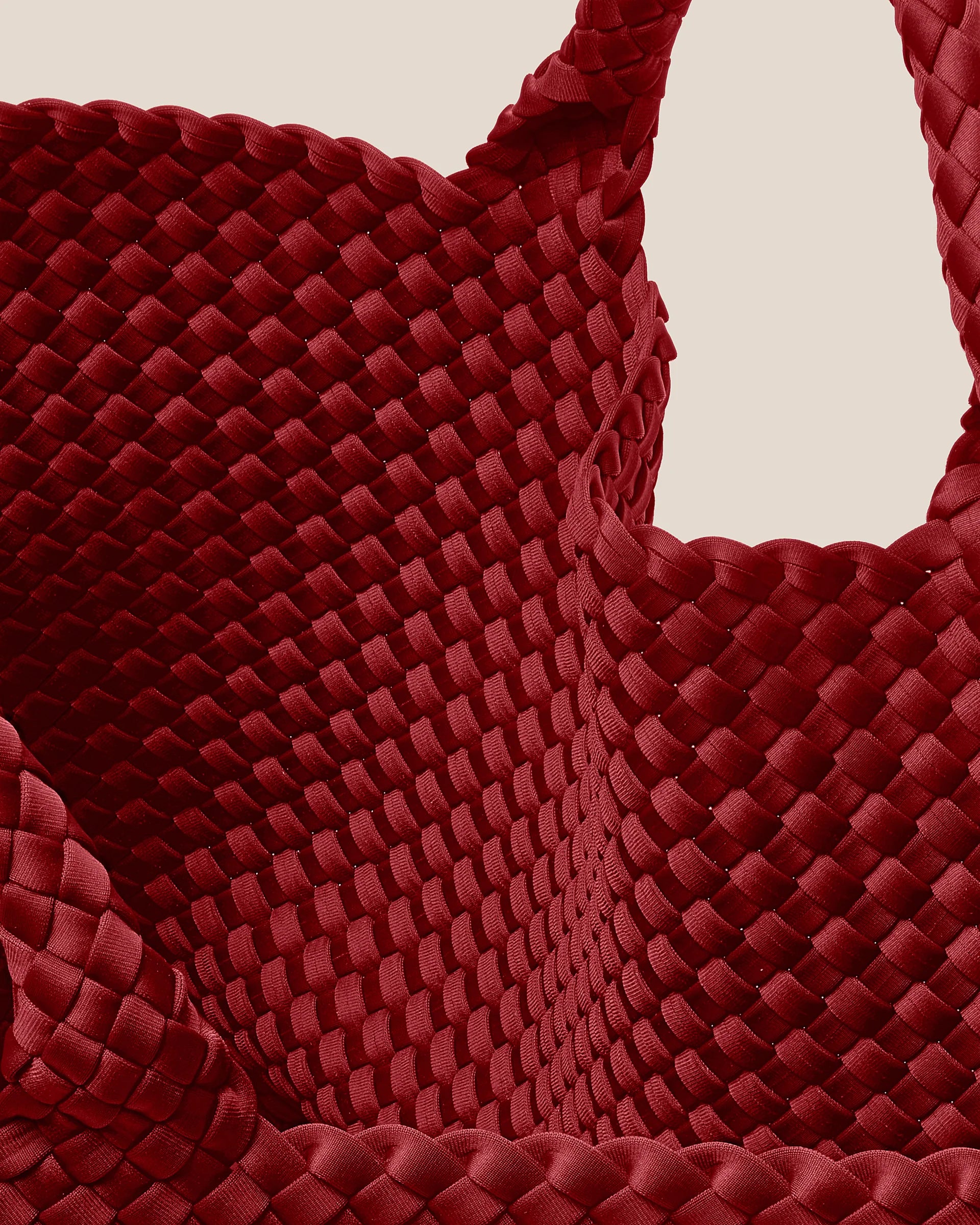 NAGHEDI - St Barths Large Tote - Rosso