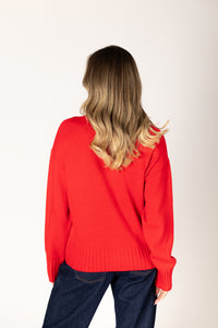 Lyla & Luxe - Beau - Essentials Cardi in Poppy