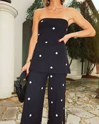 Splendid - Cella Jane Collection - Polka Dot Top in Black