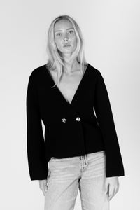 Lyla & Luxe - Blanche - Essentials Short Jacket in Black