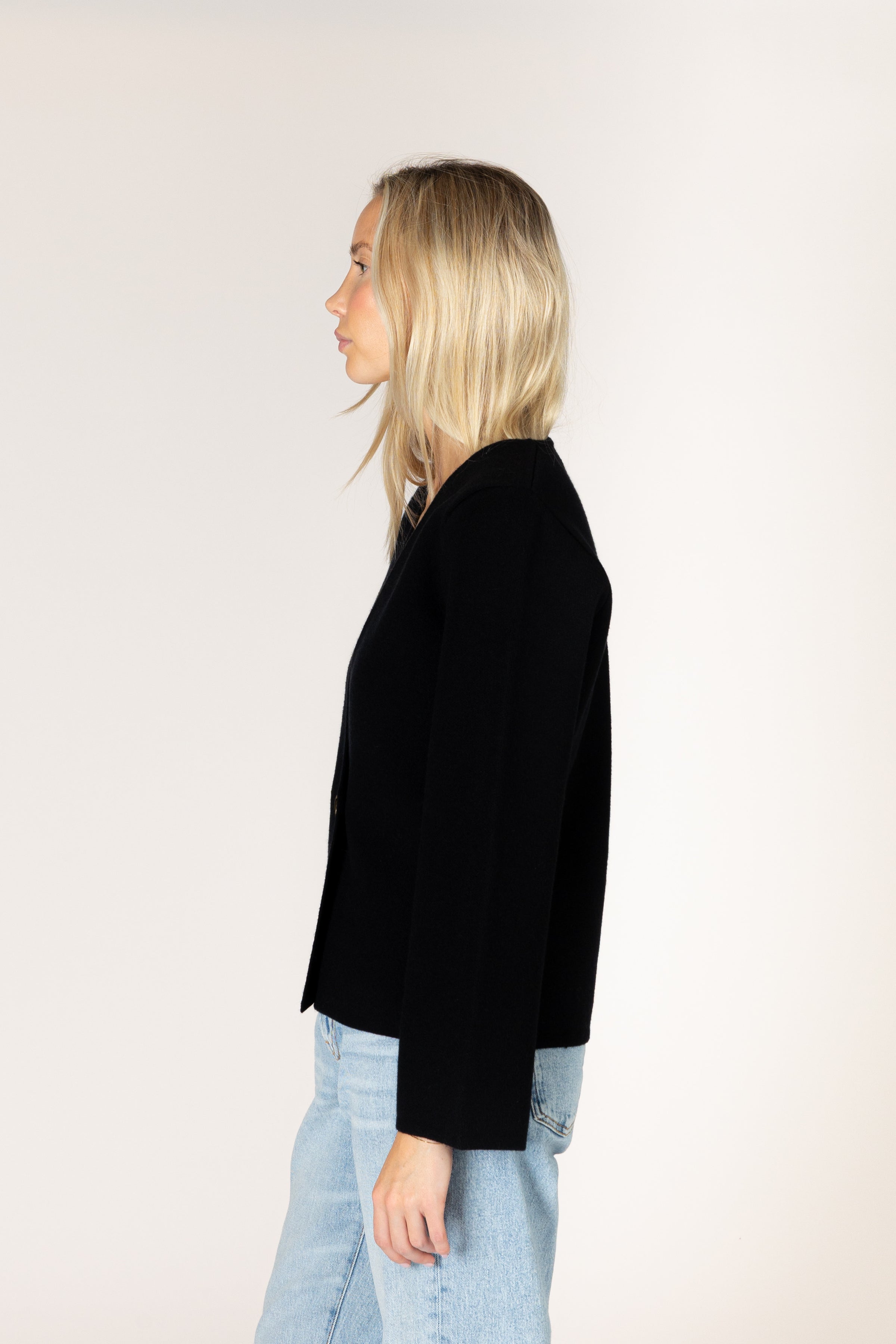 Lyla & Luxe - Blanche - Essentials Short Jacket in Black