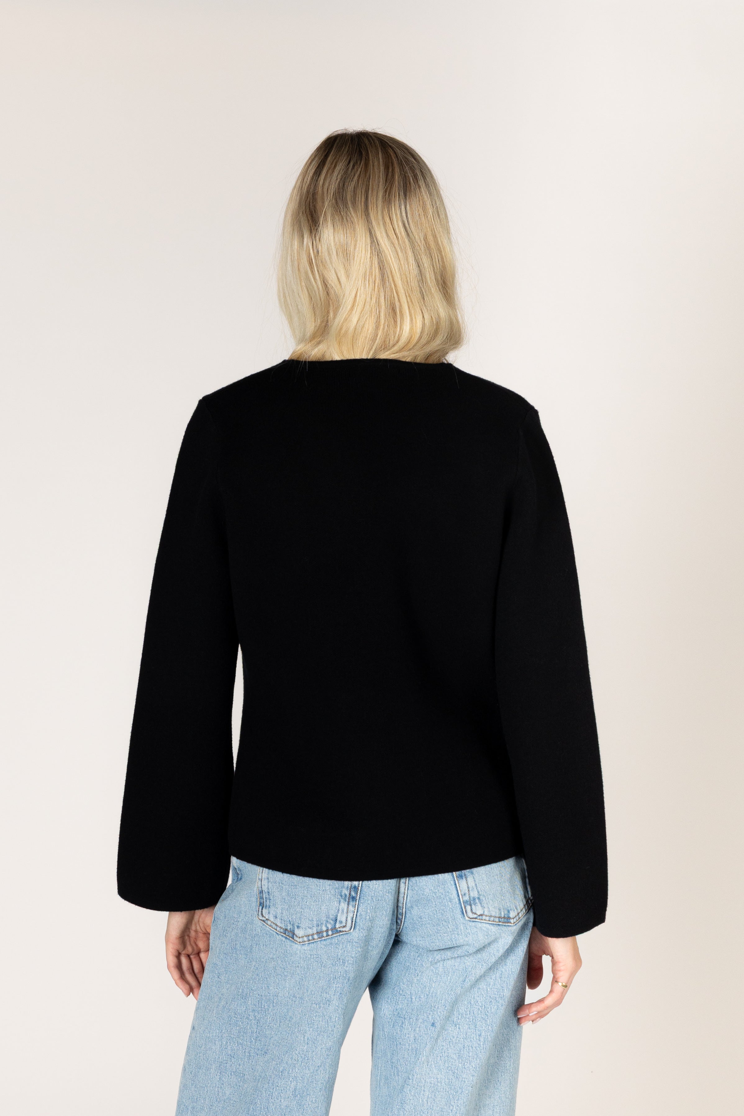 Lyla & Luxe - Blanche - Essentials Short Jacket in Black