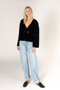 Lyla & Luxe - Blanche - Essentials Short Jacket in Black