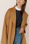 Heather Lynn - Sloan - Pure Cashmere Midi Wrap Coat