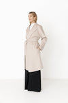 Heather Lynn - Sloan - Pure Cashmere Midi Wrap Coat