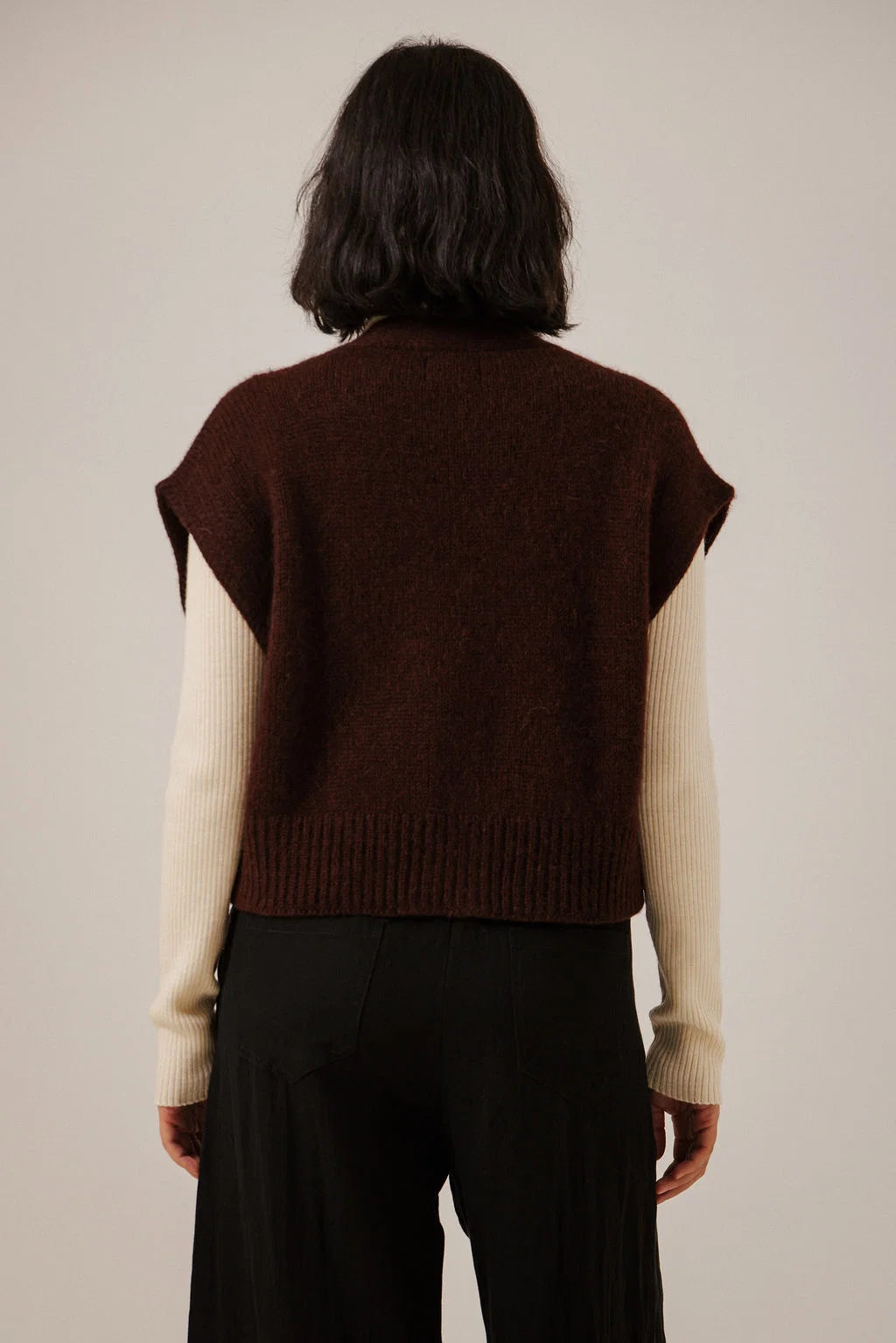 BARE Knitwear - Alpaca Button Down Vest