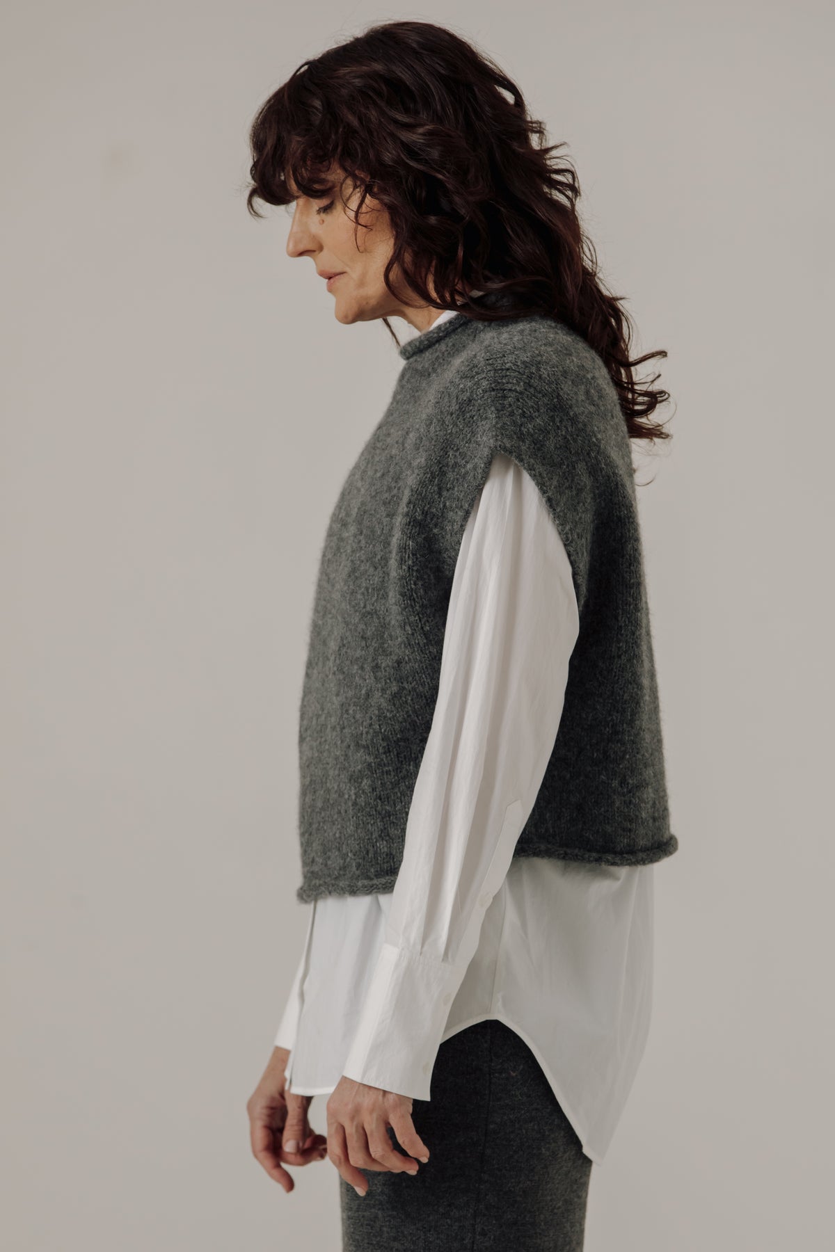 BARE Knitwear - Alpaca Iris Vest