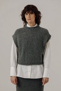 BARE Knitwear - Alpaca Iris Vest