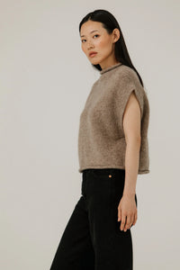 BARE Knitwear - Alpaca Iris Vest