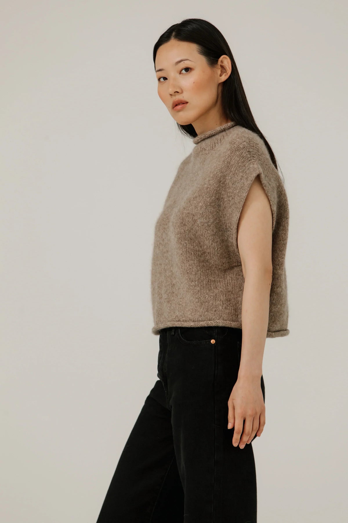 BARE Knitwear - Alpaca Iris Vest