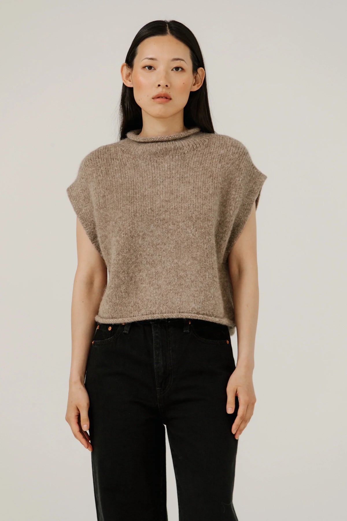 BARE Knitwear - Alpaca Iris Vest